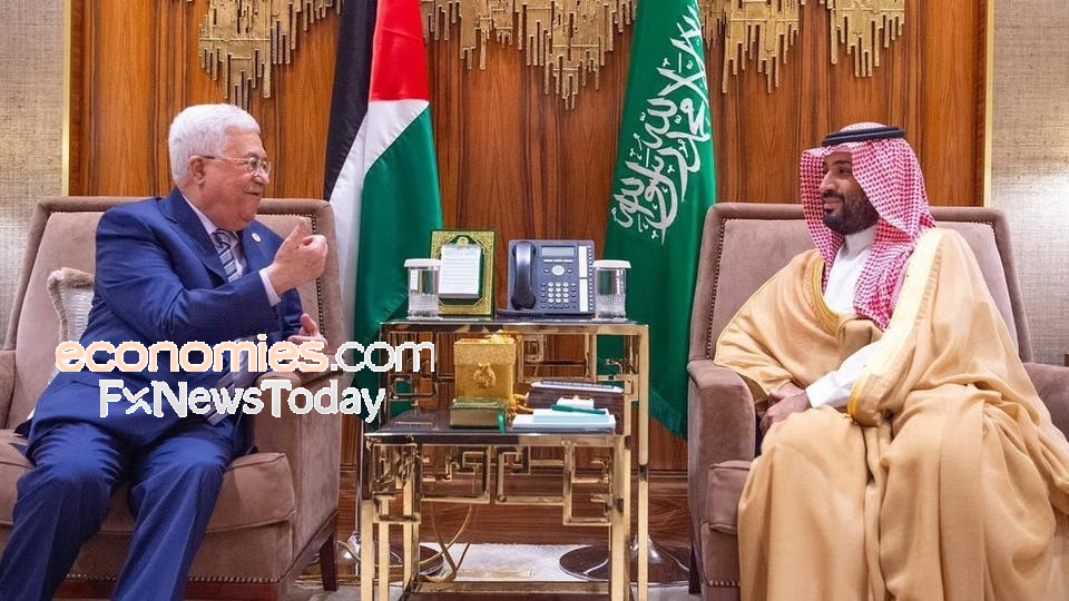 محمد بن سلمان وعباس يتفقان على إنشاء مجلس أعمال مشترك
